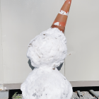 景山工業に新入社員？＠雪のさいたま市緑区